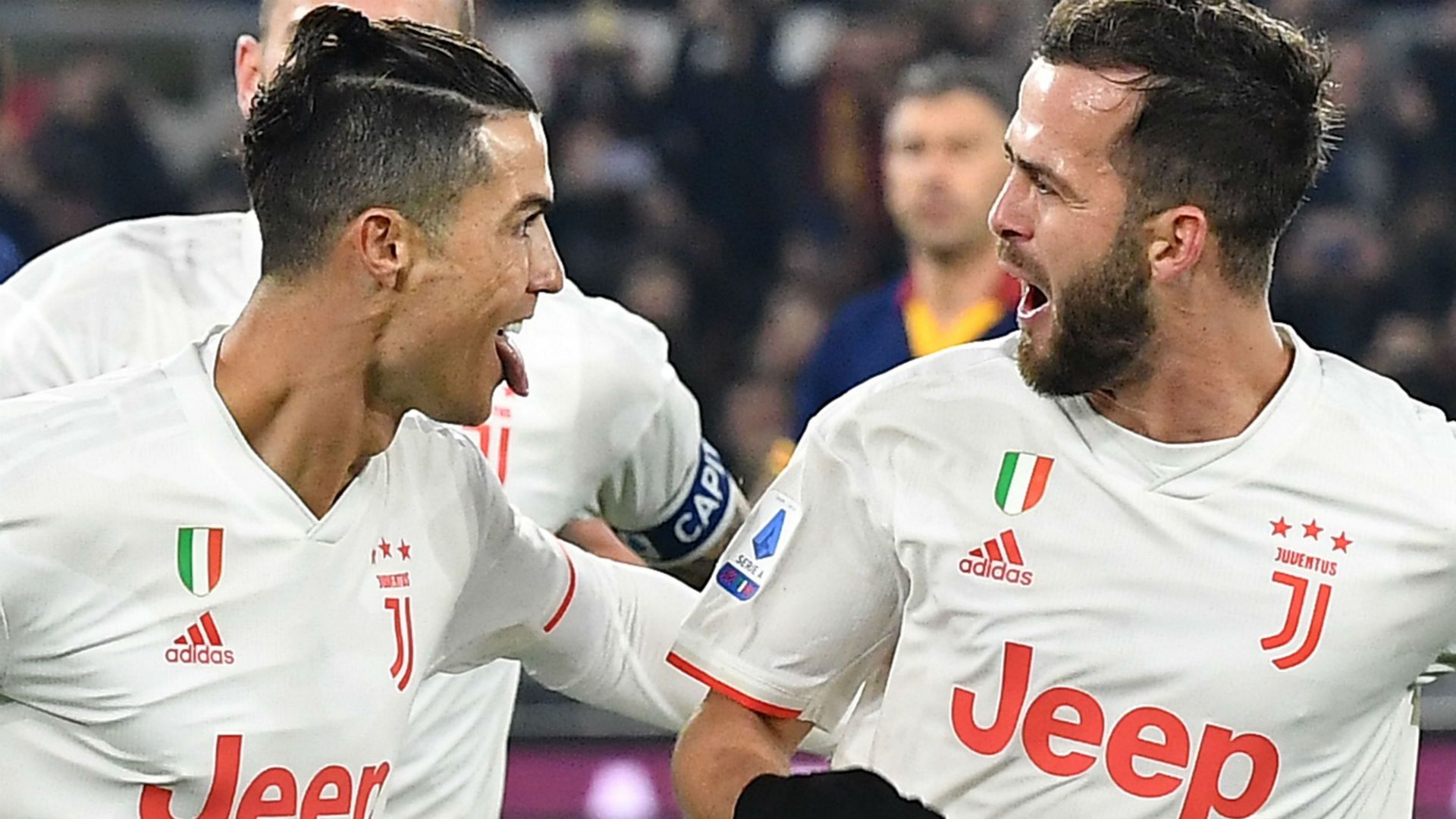Cristiano Ronaldo Pjanic Roma Juventus Serie A