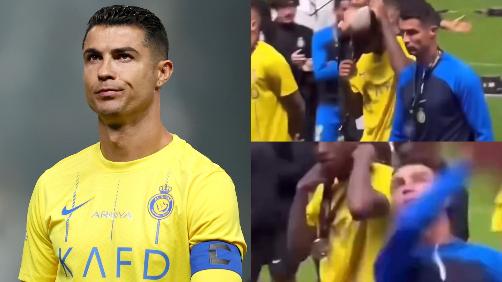 Cristiano Ronaldo medal Al-Nassr 2024