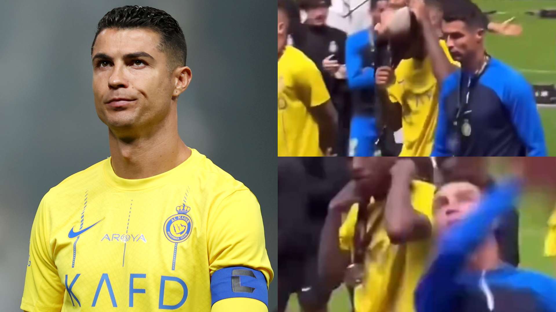 Cristiano Ronaldo medal Al-Nassr 2024