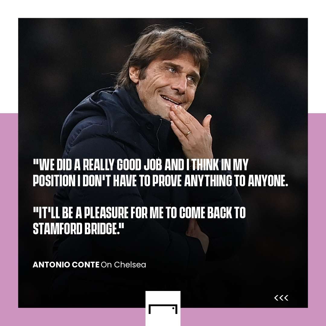 Antonio Conte Tottenham Chelsea 2021-22 Premier League GFX