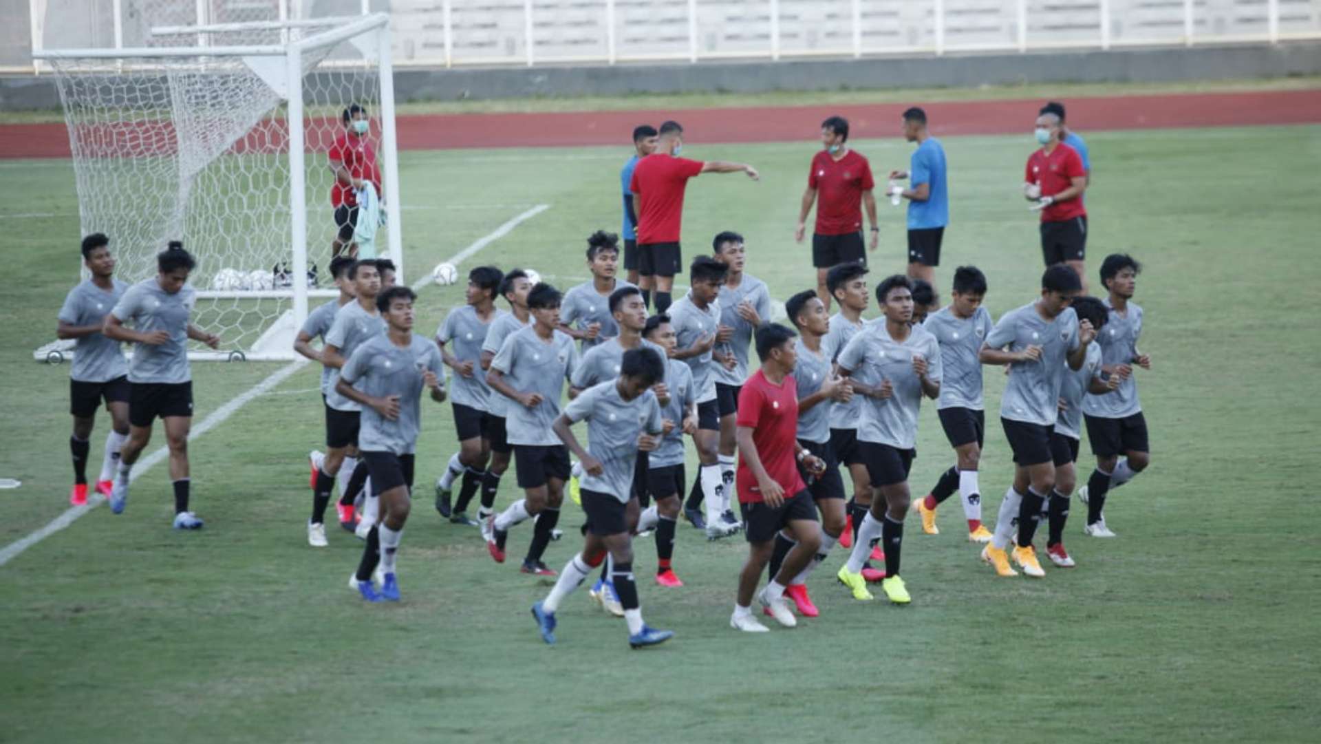 Latihan Timnas Indonesia U-19