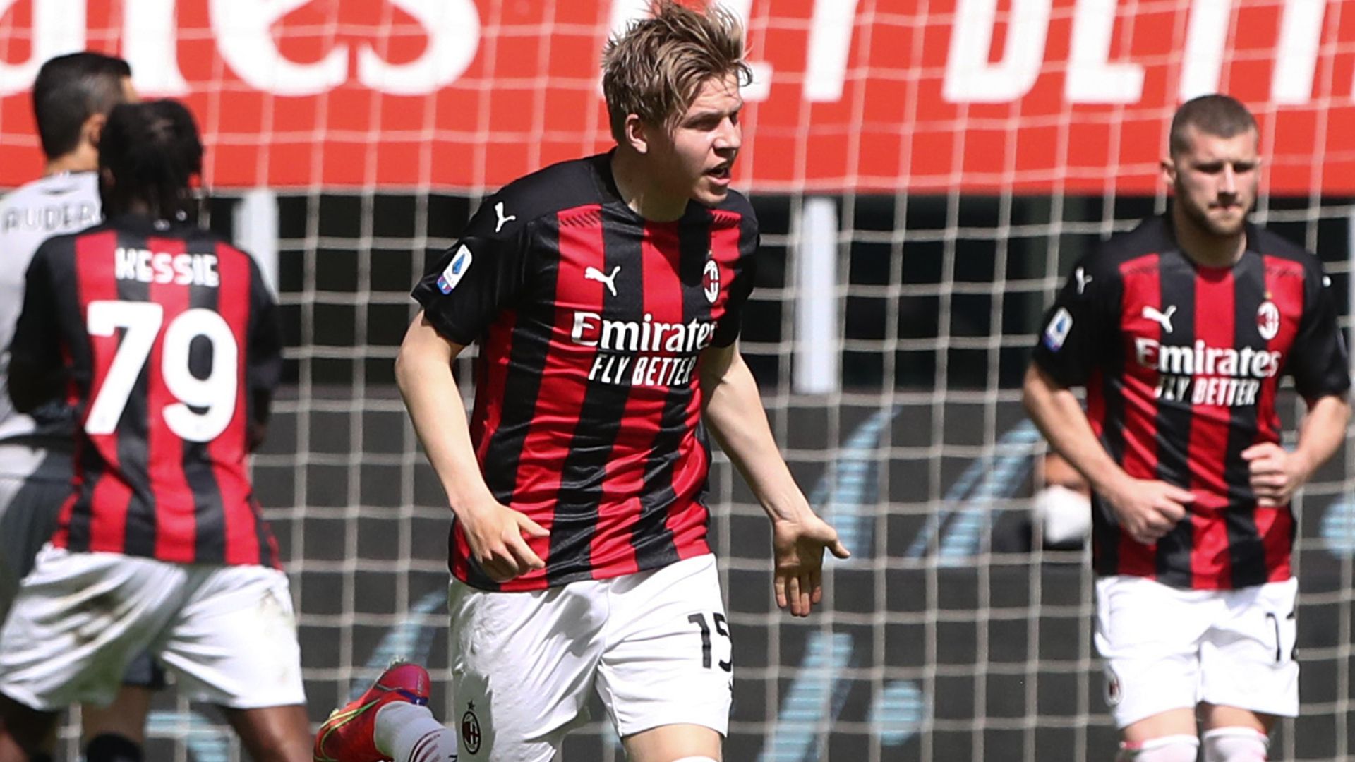 Hauge Milan Sampdoria Serie A