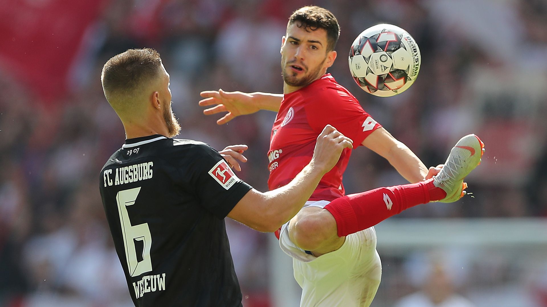 1. FSV Mainz 05 FC Augsburg Aaron martin Gouweleeuw 15092018