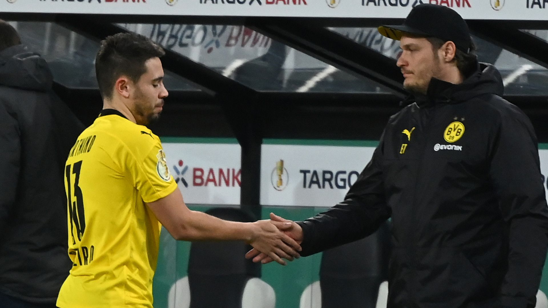 RAPHAEL GUERREIRO EDIN TERZIC BORUSSIA DORTMUND 02032021
