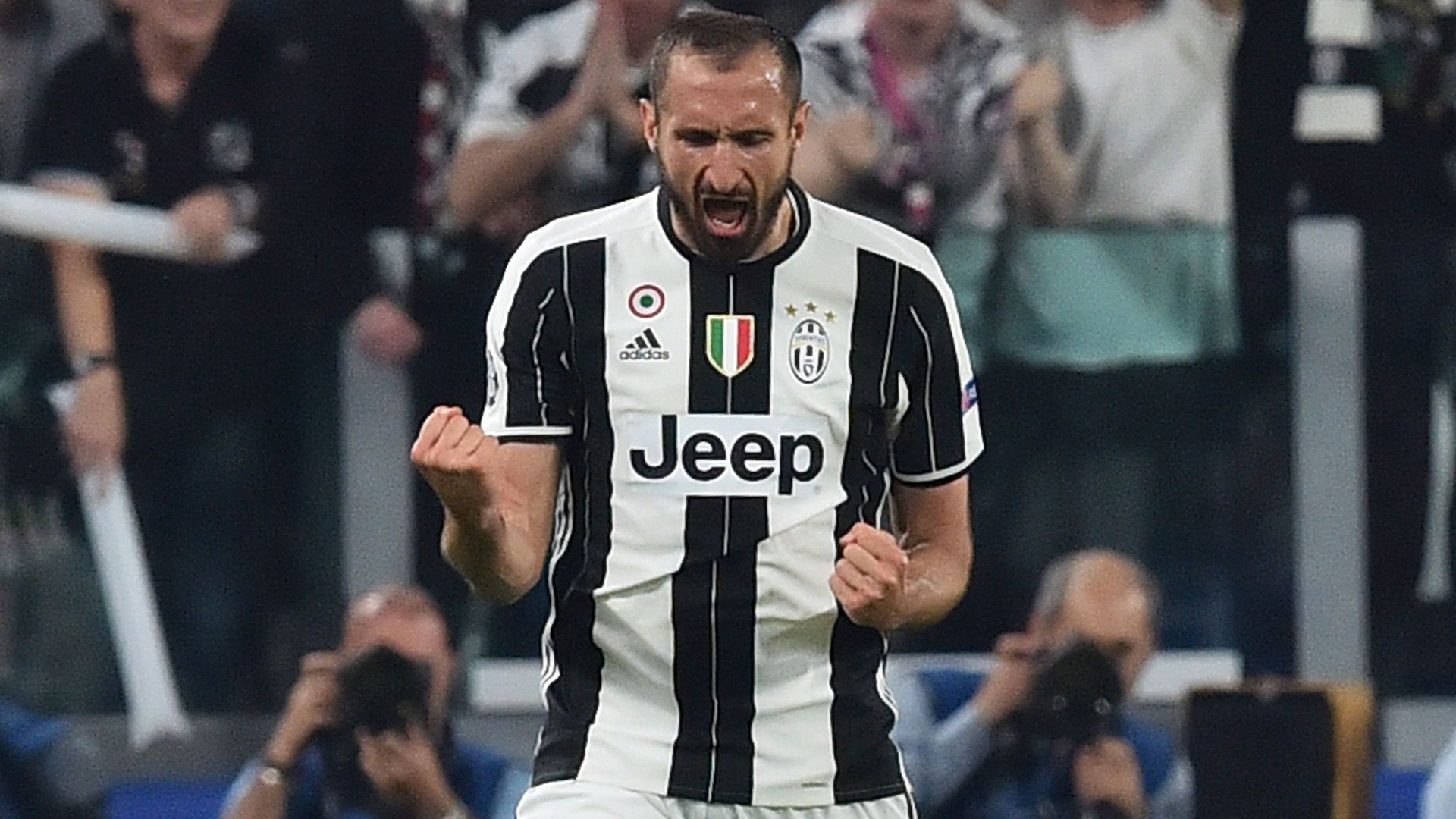 Giorgio Chiellini Juventus Barcellona Champions League