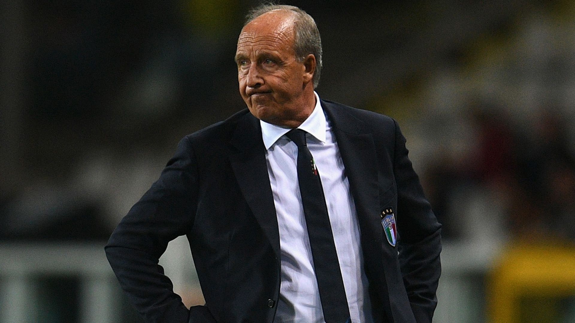 Giampiero Ventura Italy Macedonia