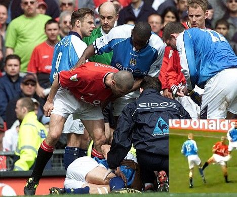 Roy Keane Ends Håland's Career In Manchester Derby