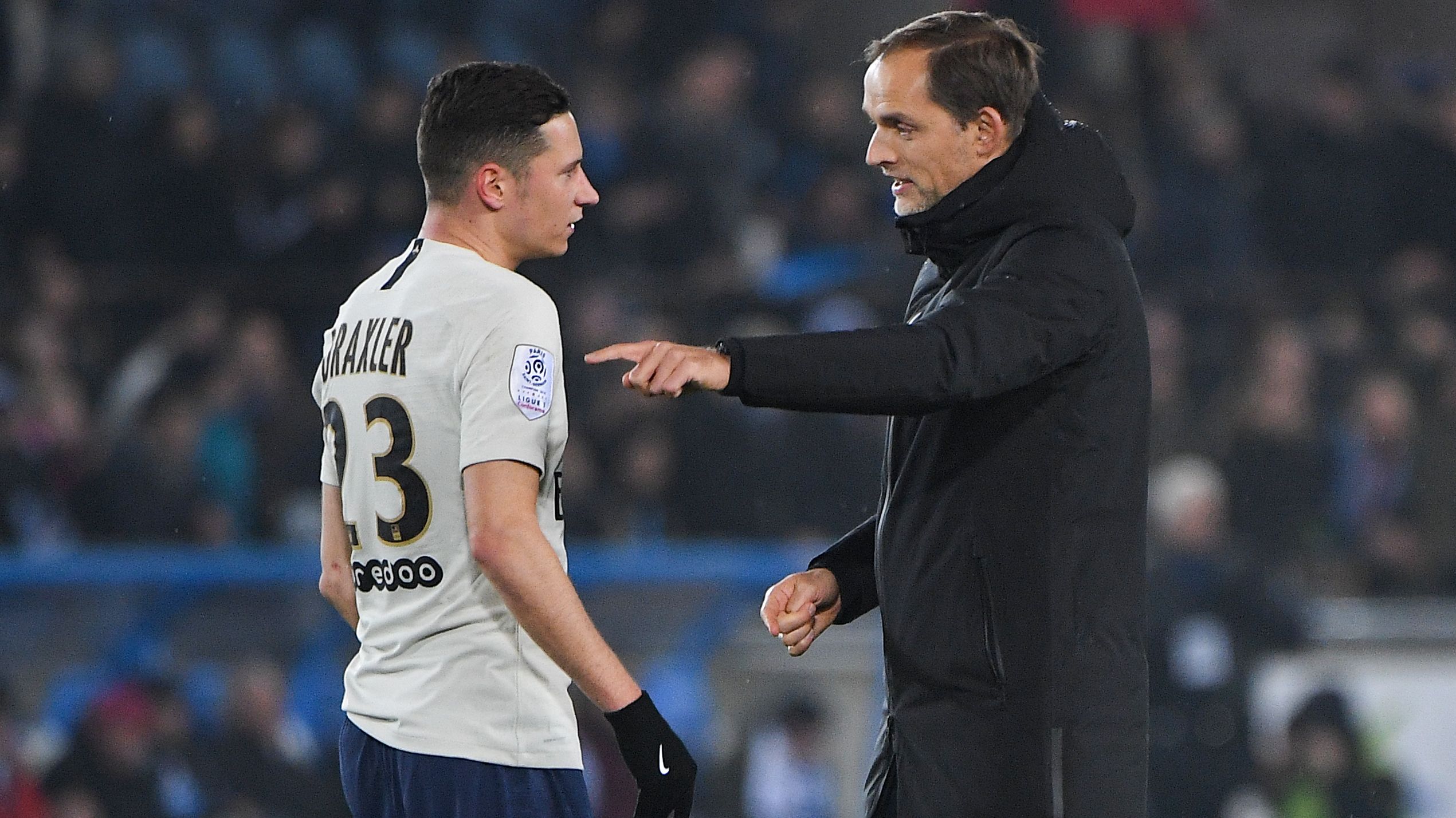 Julian Draxler Thomas Tuchel PSG