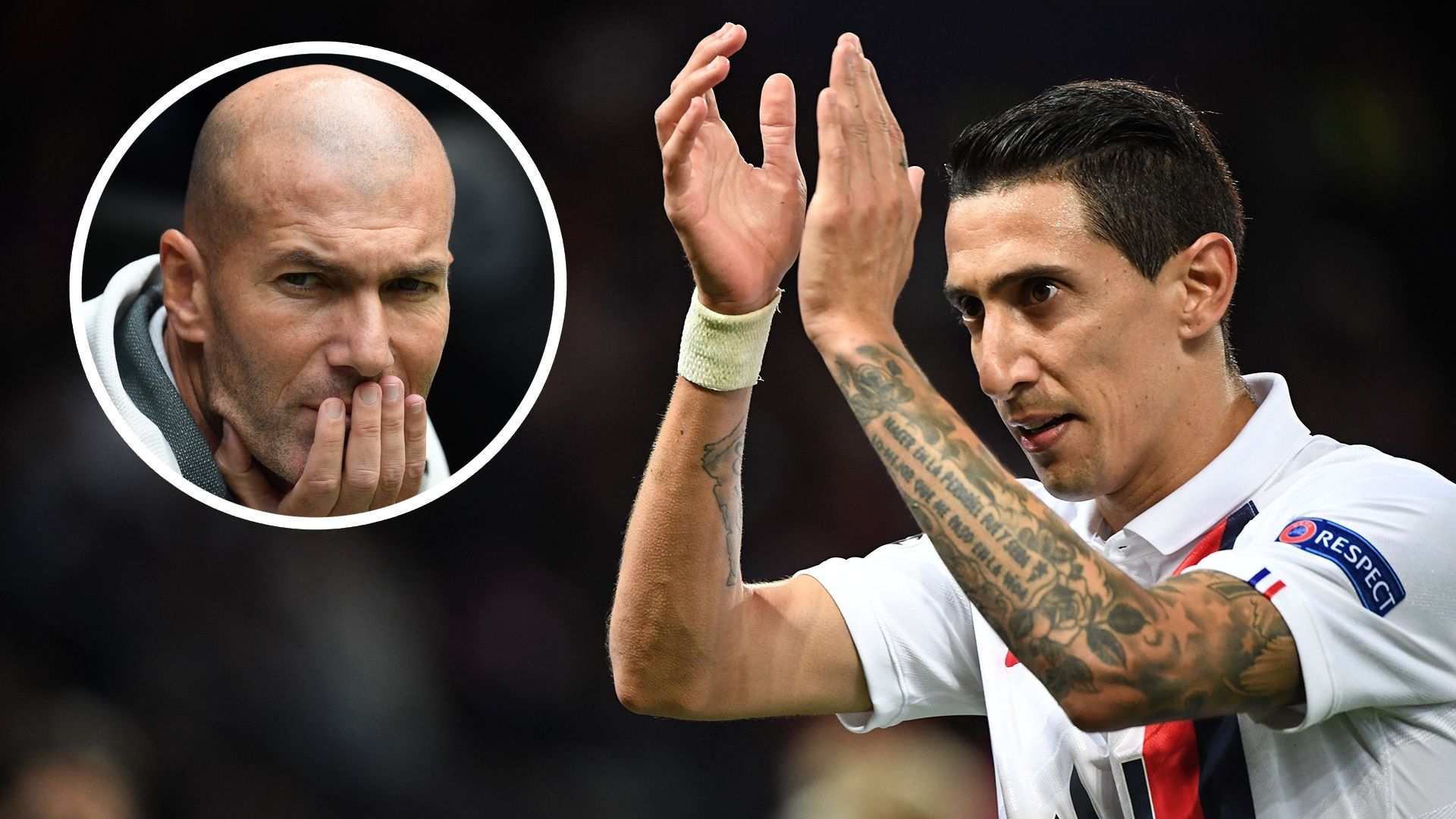Zinedine Zidane Angel Di Maria