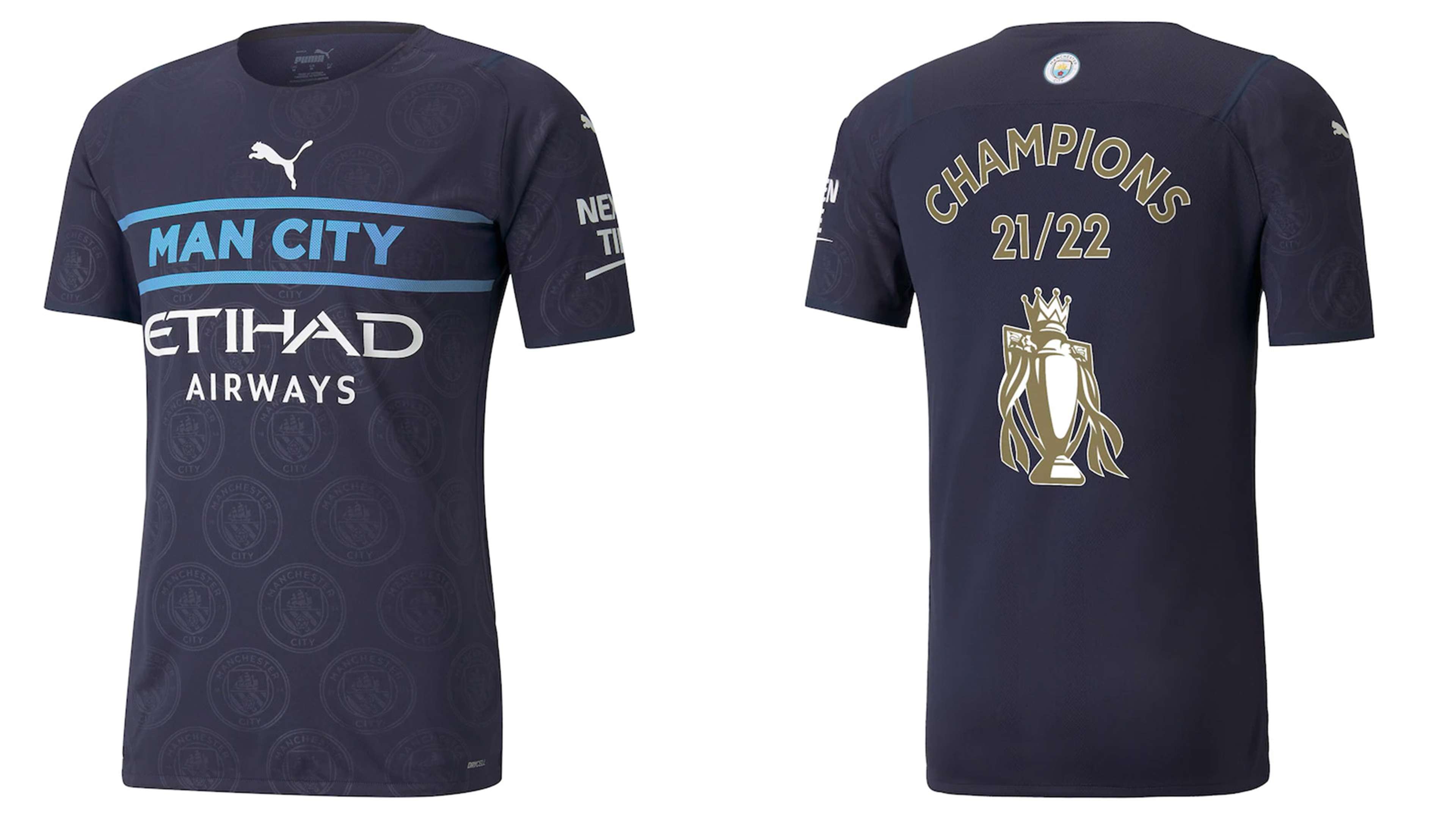 Man City Third Champions Shirt