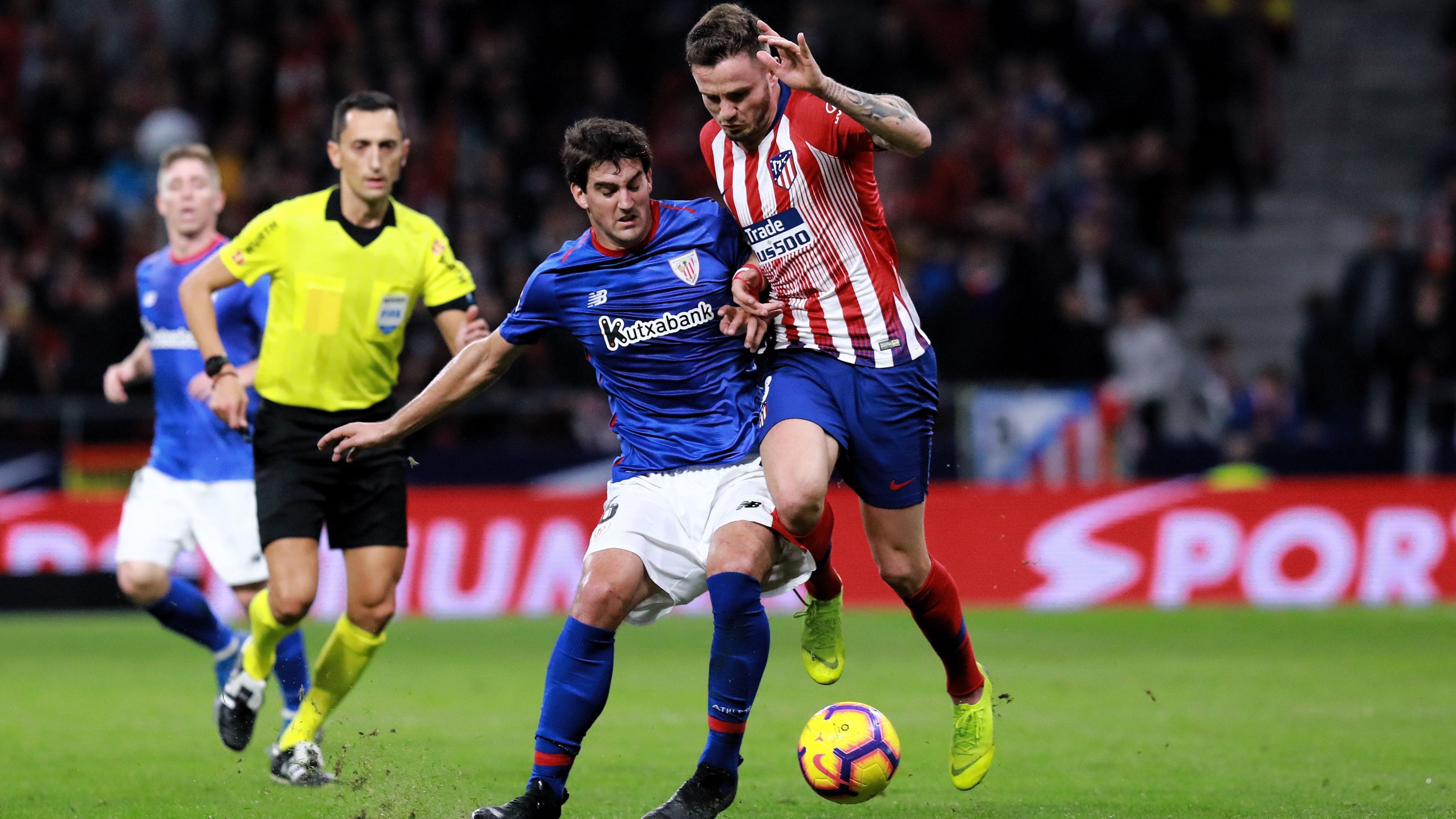 Saul Niguez Mikel San Jose Atletico de Madrid Athletic de Bilbao LaLiga 10112018