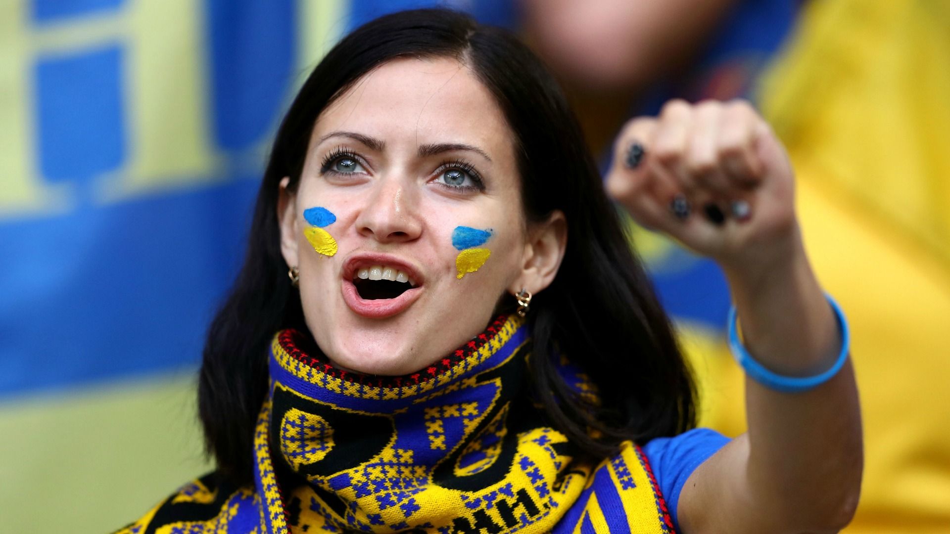 Euro 2016 supporter Ukraine