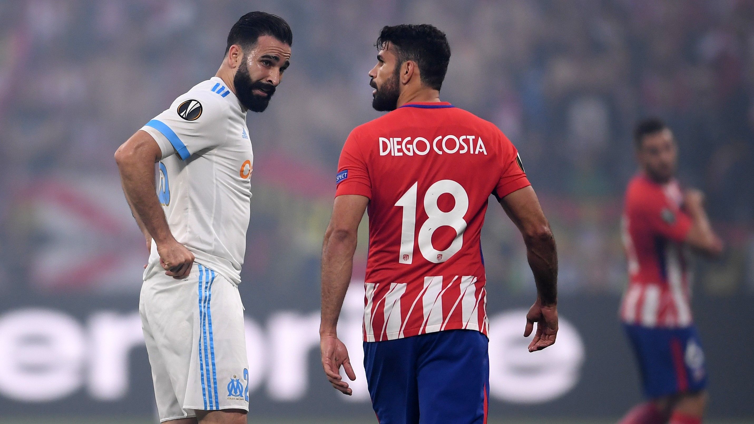 Adil Rami Diego Costa Atletico de Madrid Olympique Marsella OM UCL 16052018