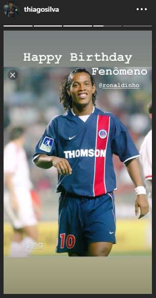 Ronaldinho aniversário