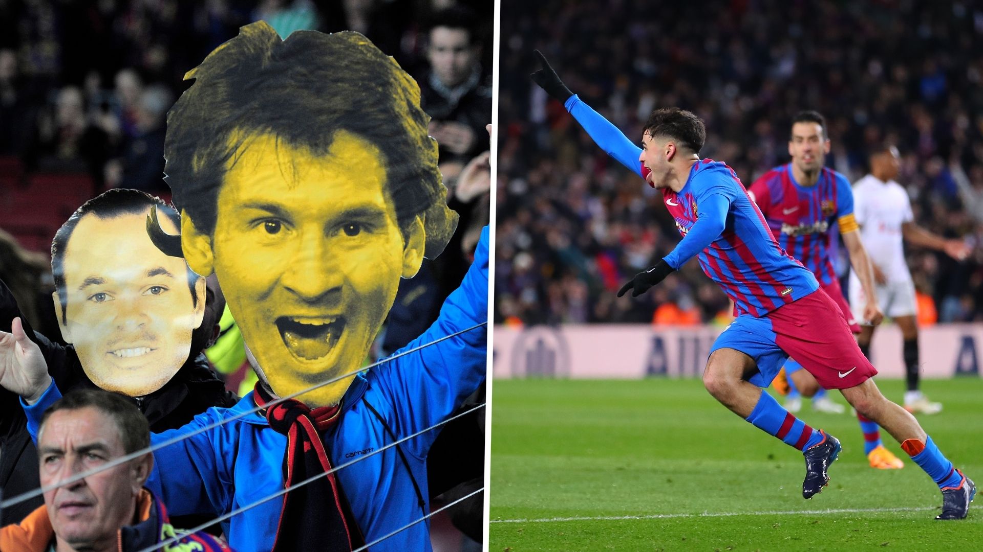 Pedri, Messi, Iniesta