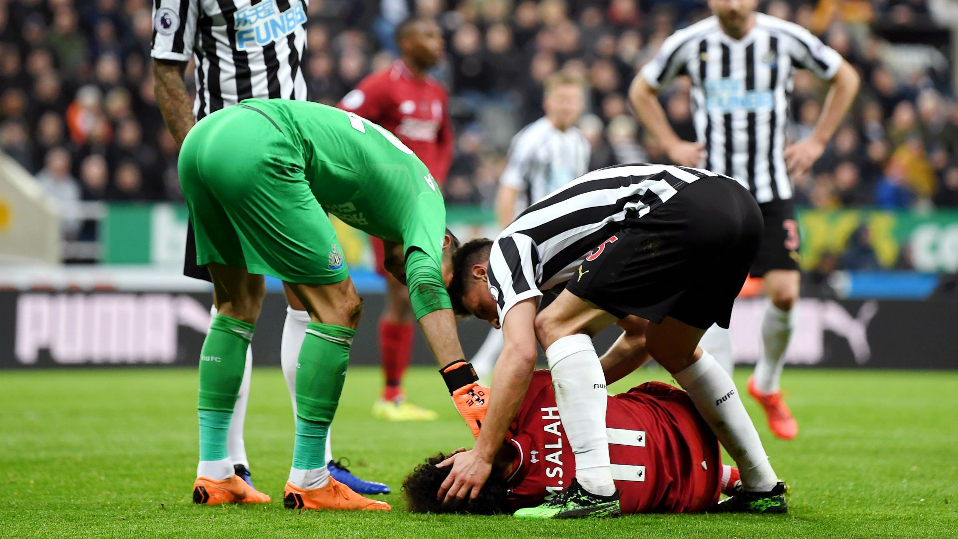Mohamed Salah Liverpool Newcastle 04052019
