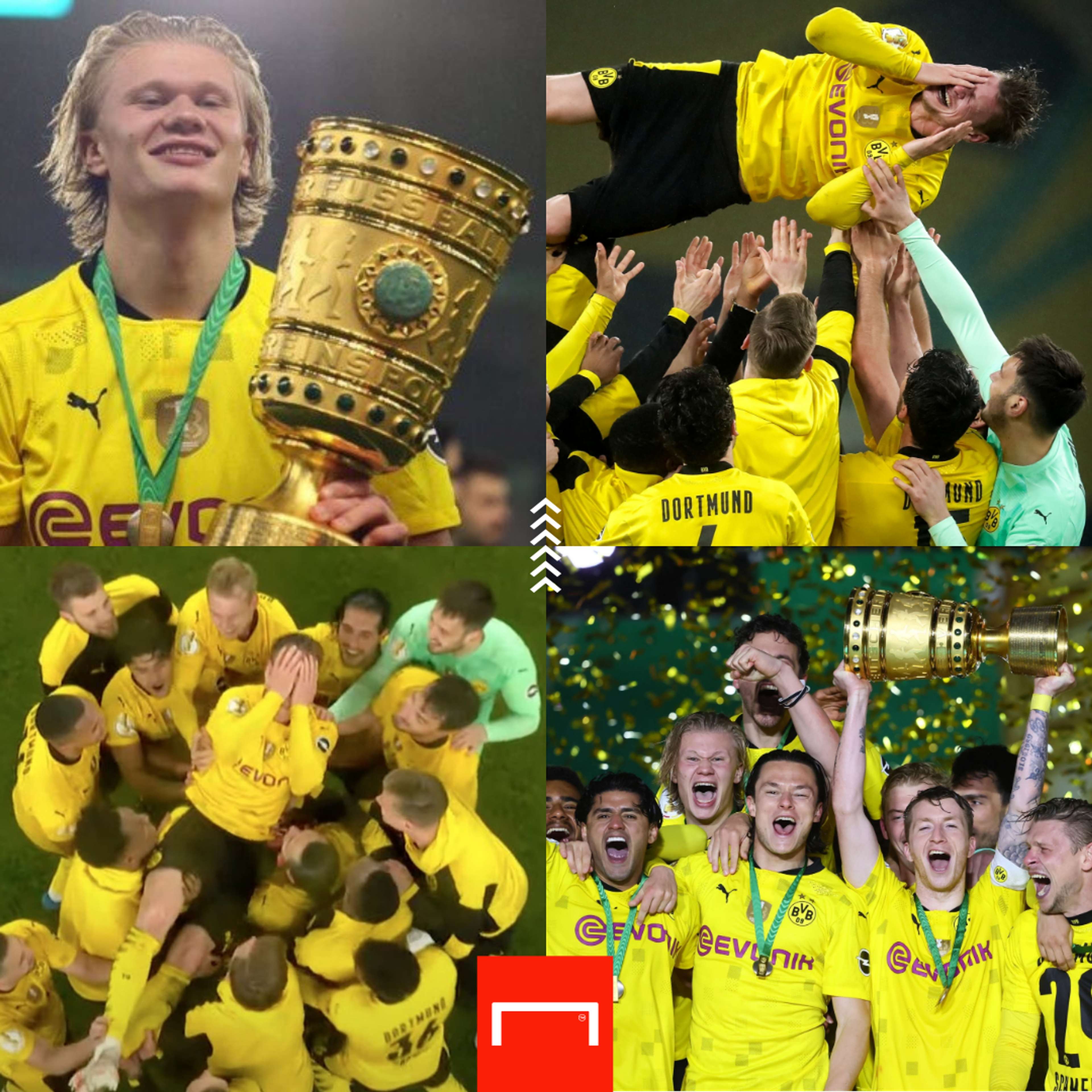 Borussia Dortmund campeón de la Pokal 2021