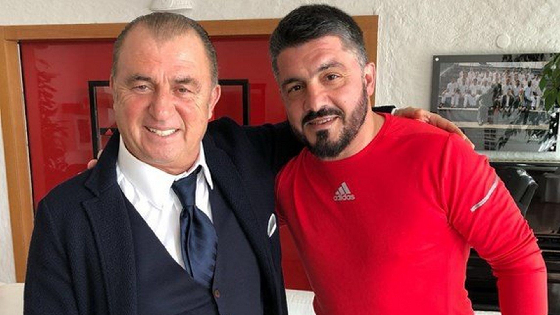 Fatih Terim Ivan Gennaro Gattuso