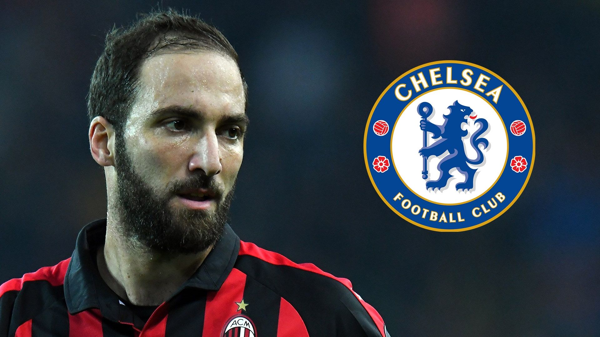 Gonzalo Higuain Milan Chelsea 2018