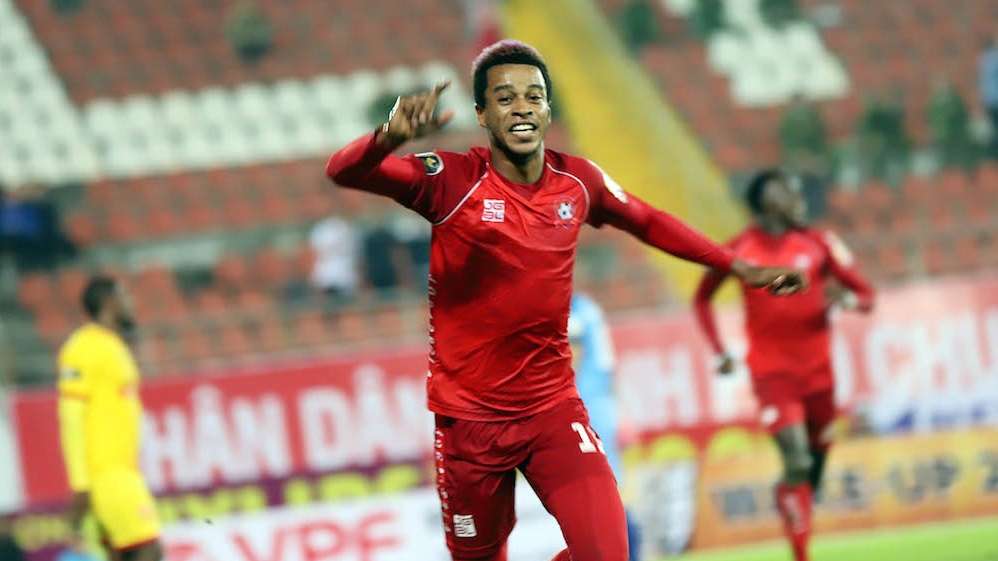 Jeremie Lynch Hai Phong FC vs Nam Dinh FC V.League 2019