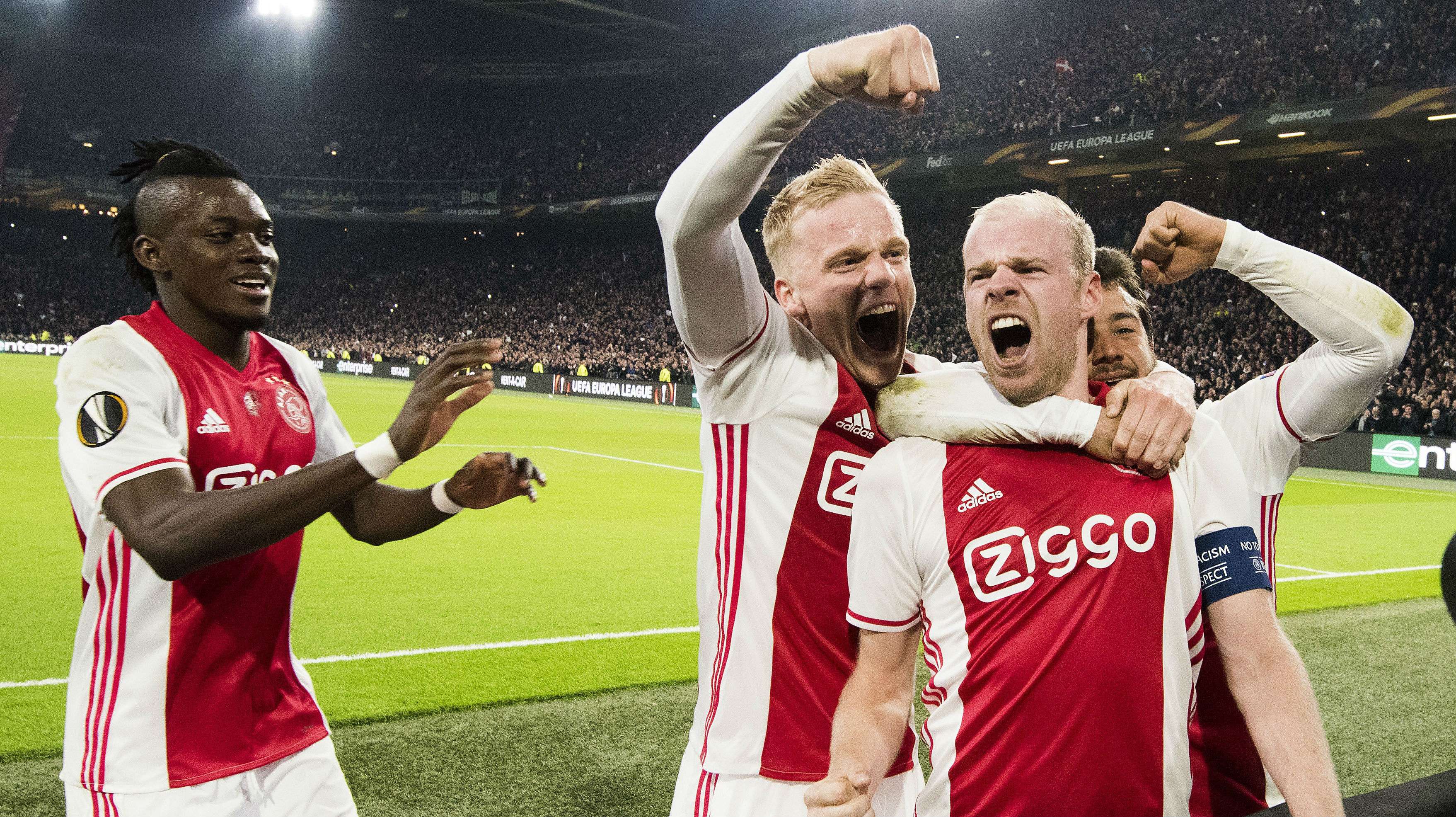 Davy Klaassen, Bertrand Traoré, Ajax - Schalke 04, 13042017