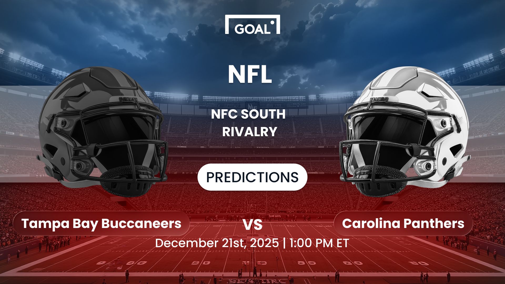 Buccaneers vs Panthers NFL
