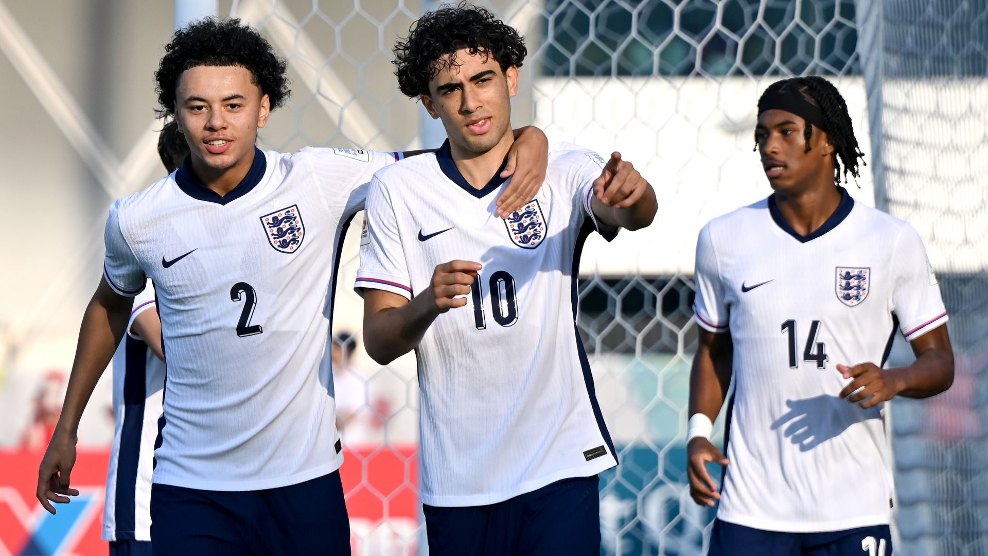 Luca Williams-Barnett Reigan Heskey England U17 World Cup 2025 Haiti