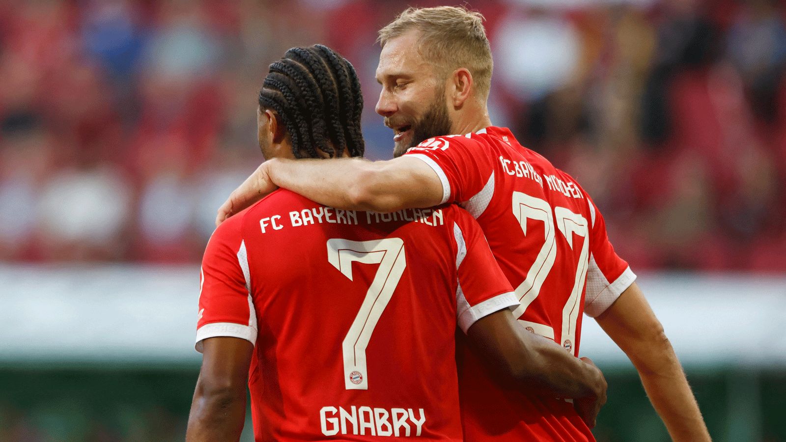 Serge Gnabry Konrad Laimer