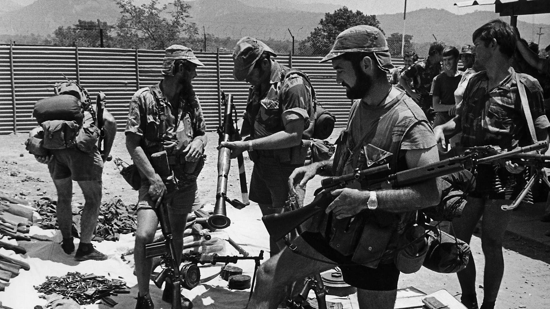 Rhodesian Army Bush War 1977