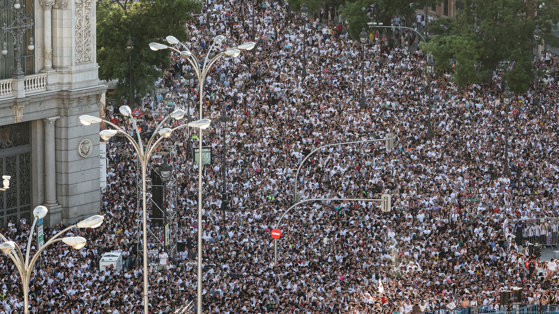 Celebracion Real Madrid Cibeles Champions League 2023-24