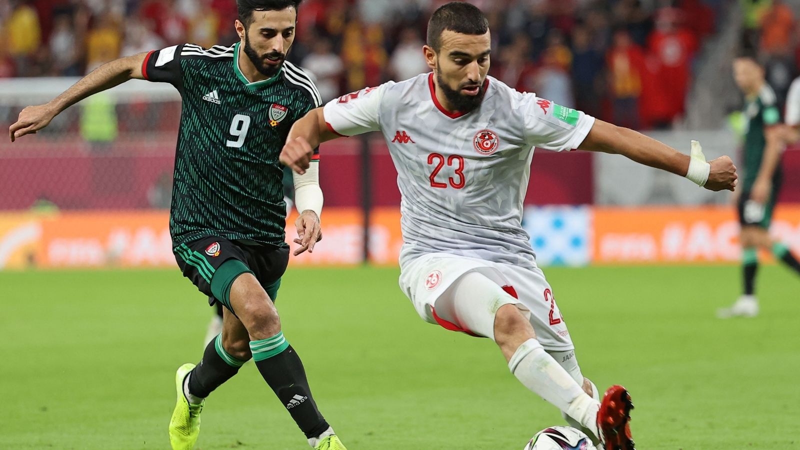 Naim Sliti Tunisia UAE Arab cup 07.12.2021