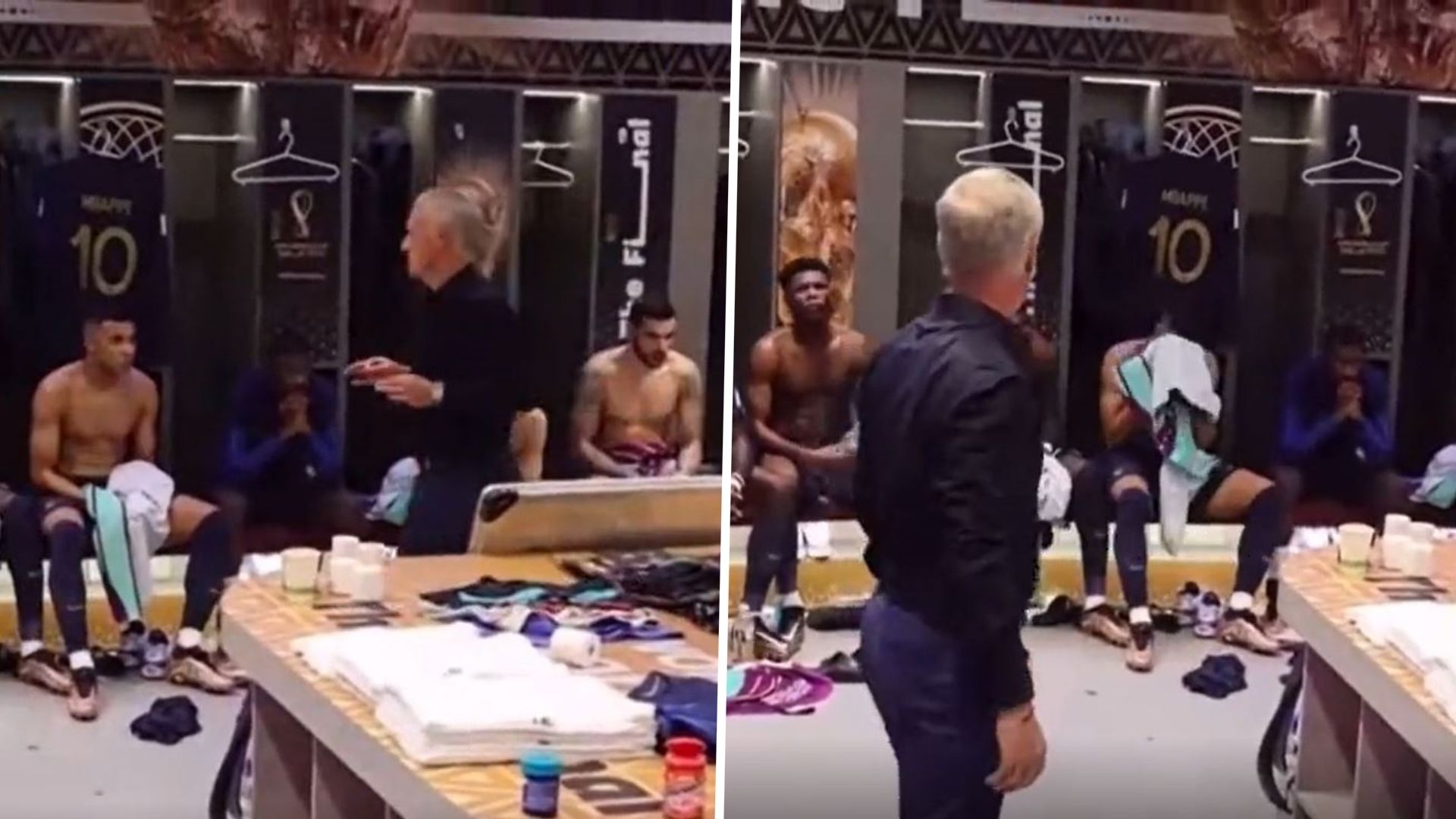 Deschamps intervallo finale