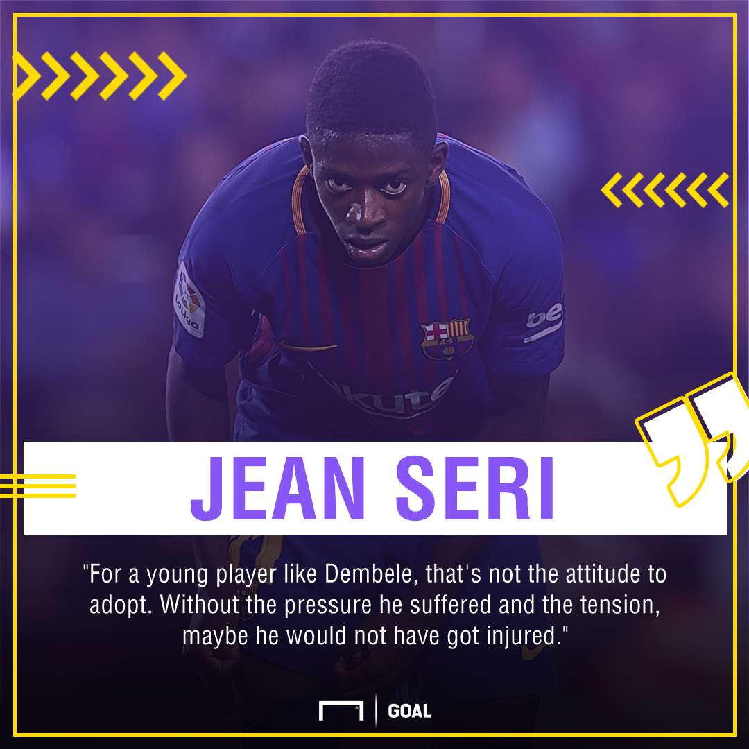 Jean Seri Ousmane Dembele Barcelona attitude wrong
