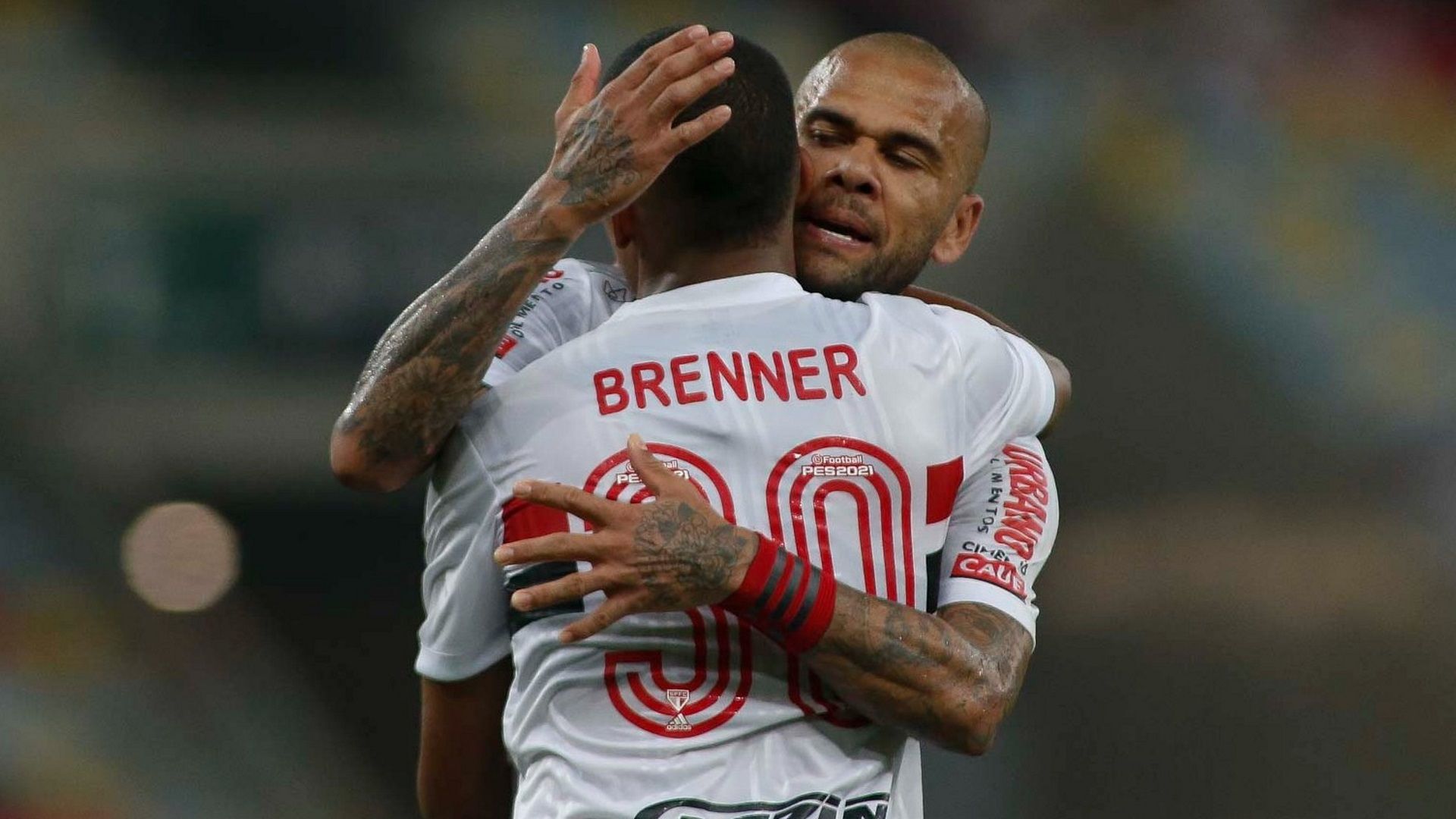 Brenner Daniel Alves São Paulo Flamengo Copa do Brasil 12 11 2020