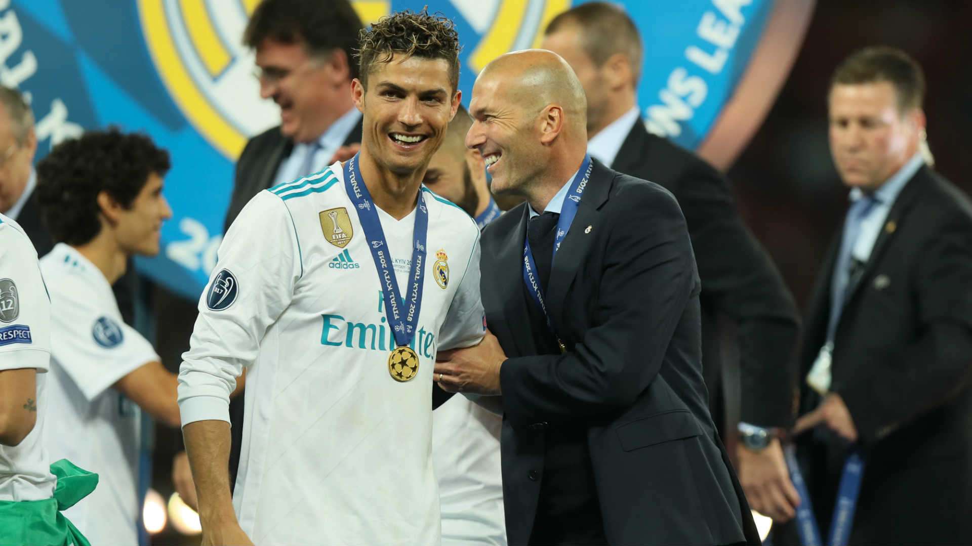 2018-06-01 Zinedine Zidane Cristiano Ronaldo