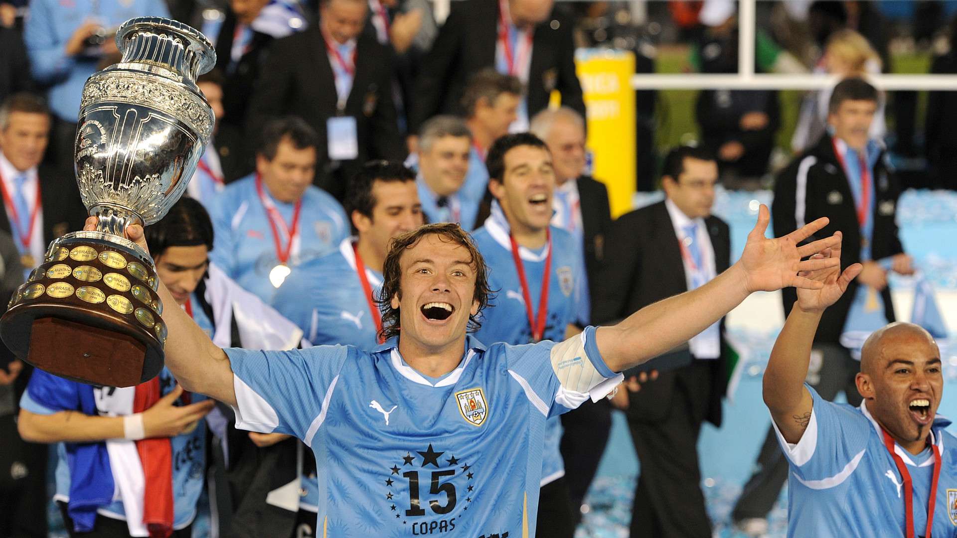 Diego Lugano Uruguay Copa America 2011