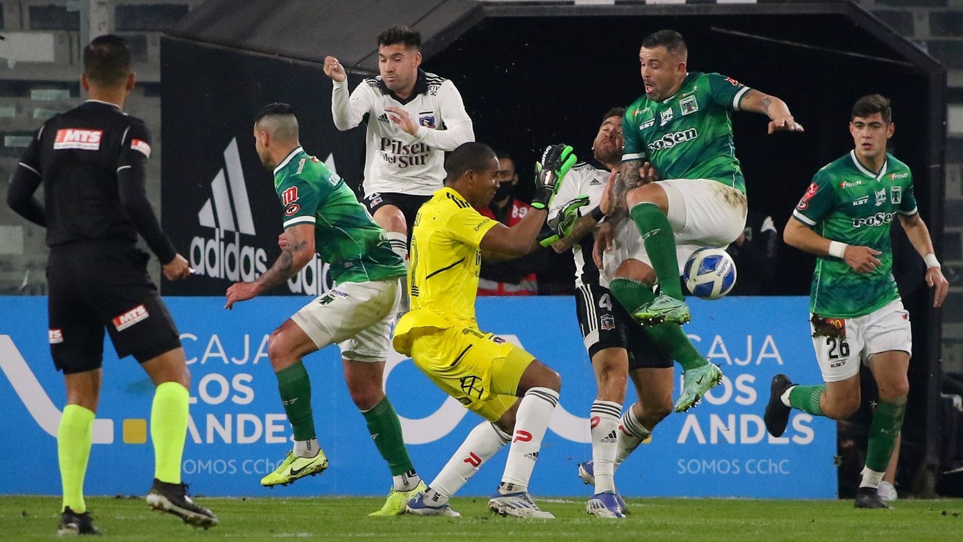 180622 Colo Colo Temuco César Fuentes Omar Carabalí Matías Donoso