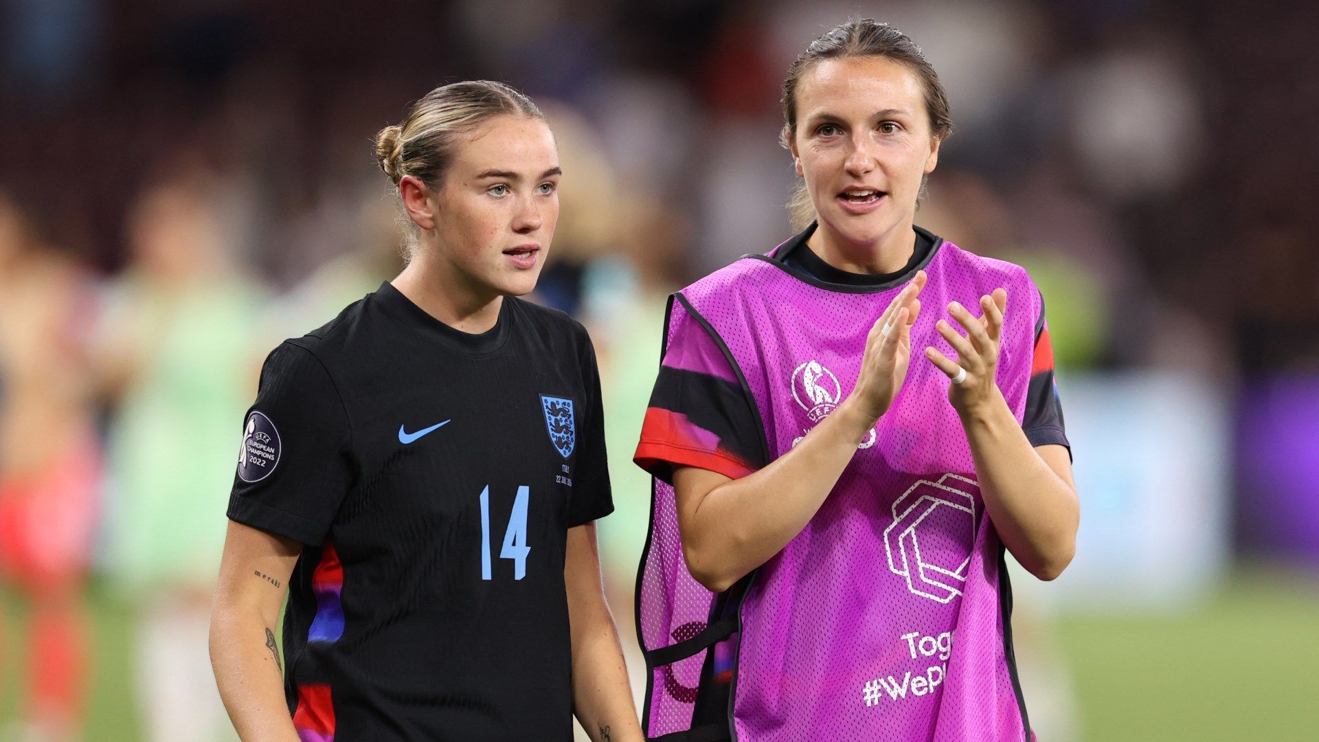 Grace Clinton Lotte Wubben-Moy England Women 2025