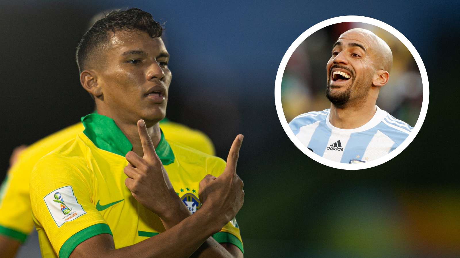 ONLY GERMANY Gabriel Juan Veron Brazil Argentina