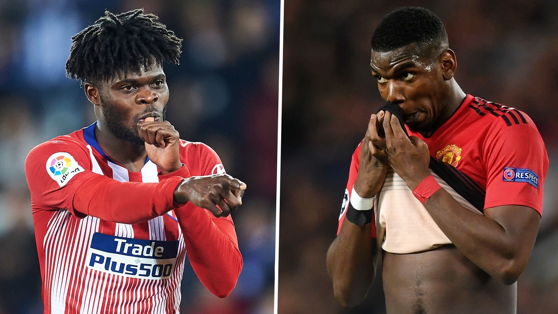 Thomas Partey, Paul Pogba
