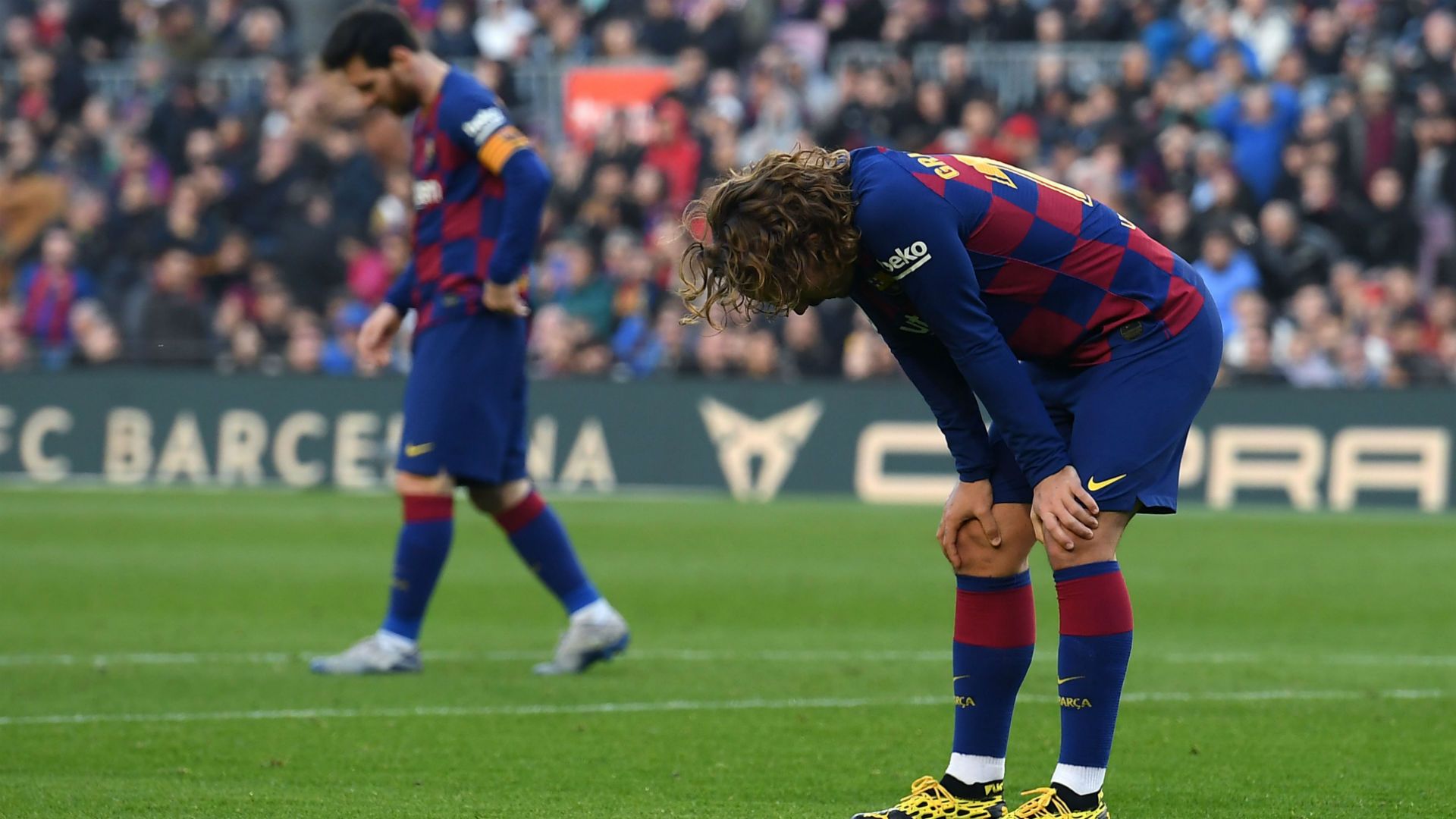 Messi Griezmann Barcelona Getafe LaLiga