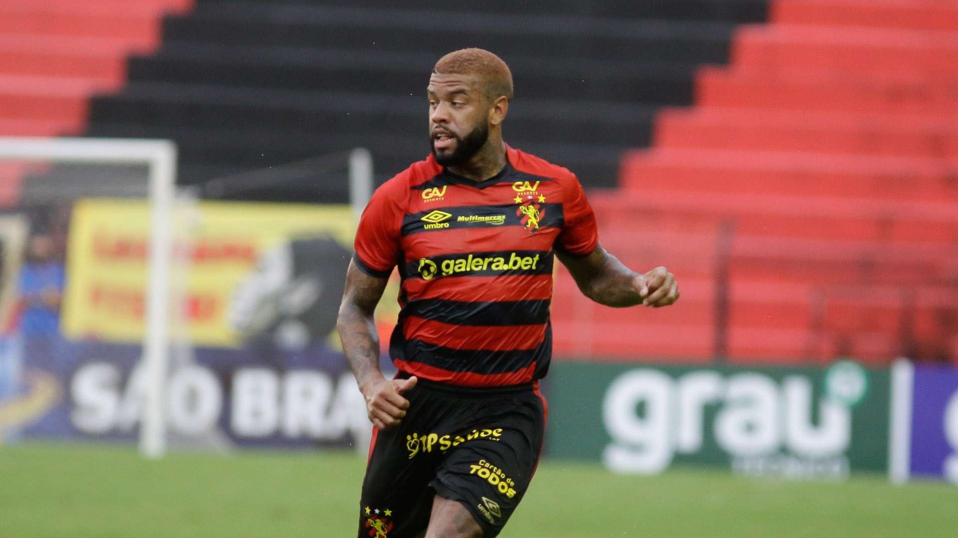 Junior Tavares em ação pelo Sport Recife em 2021