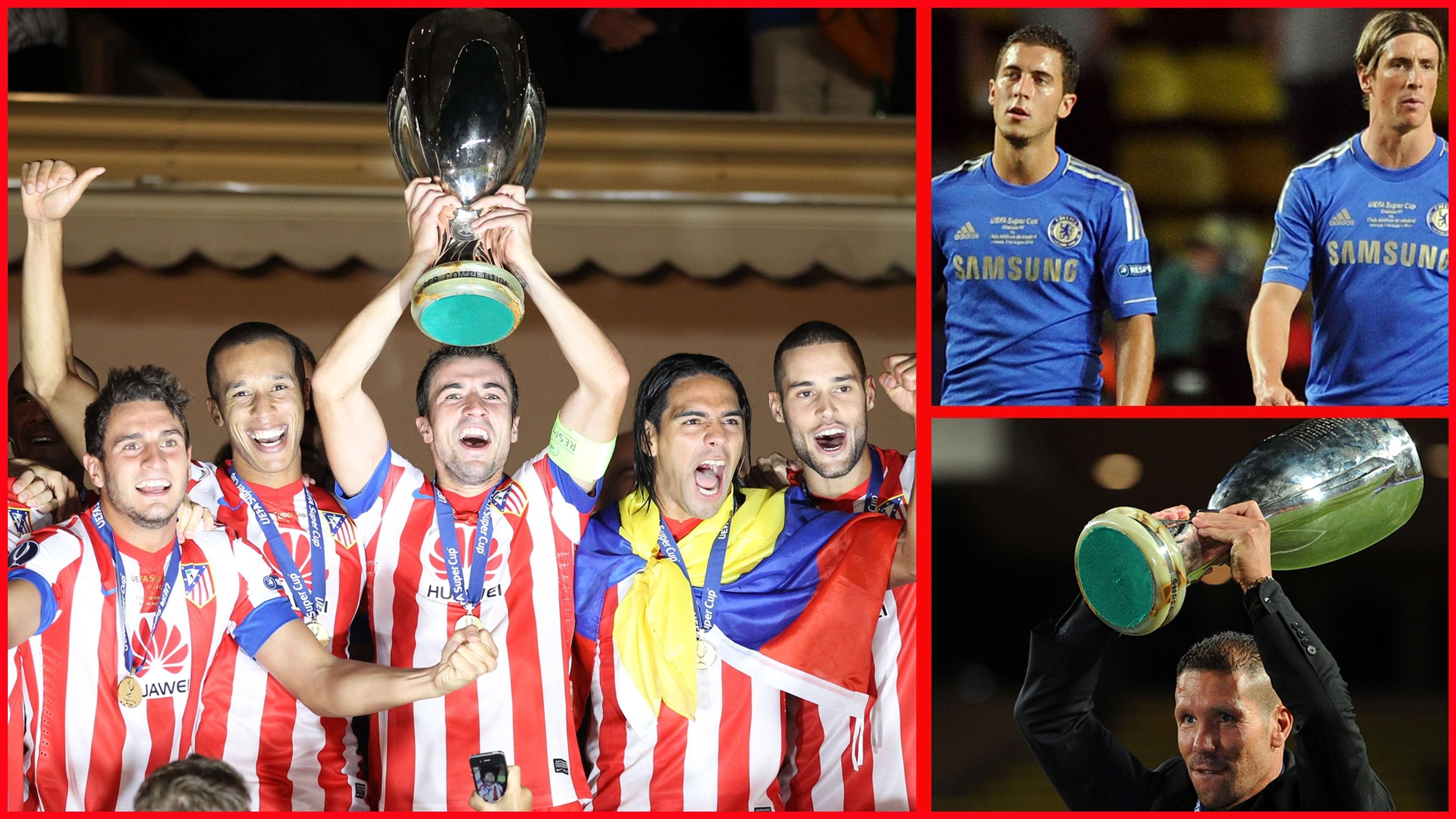 Atlético de Madrid vs. Chelsea, Supercopa de Europa 2012