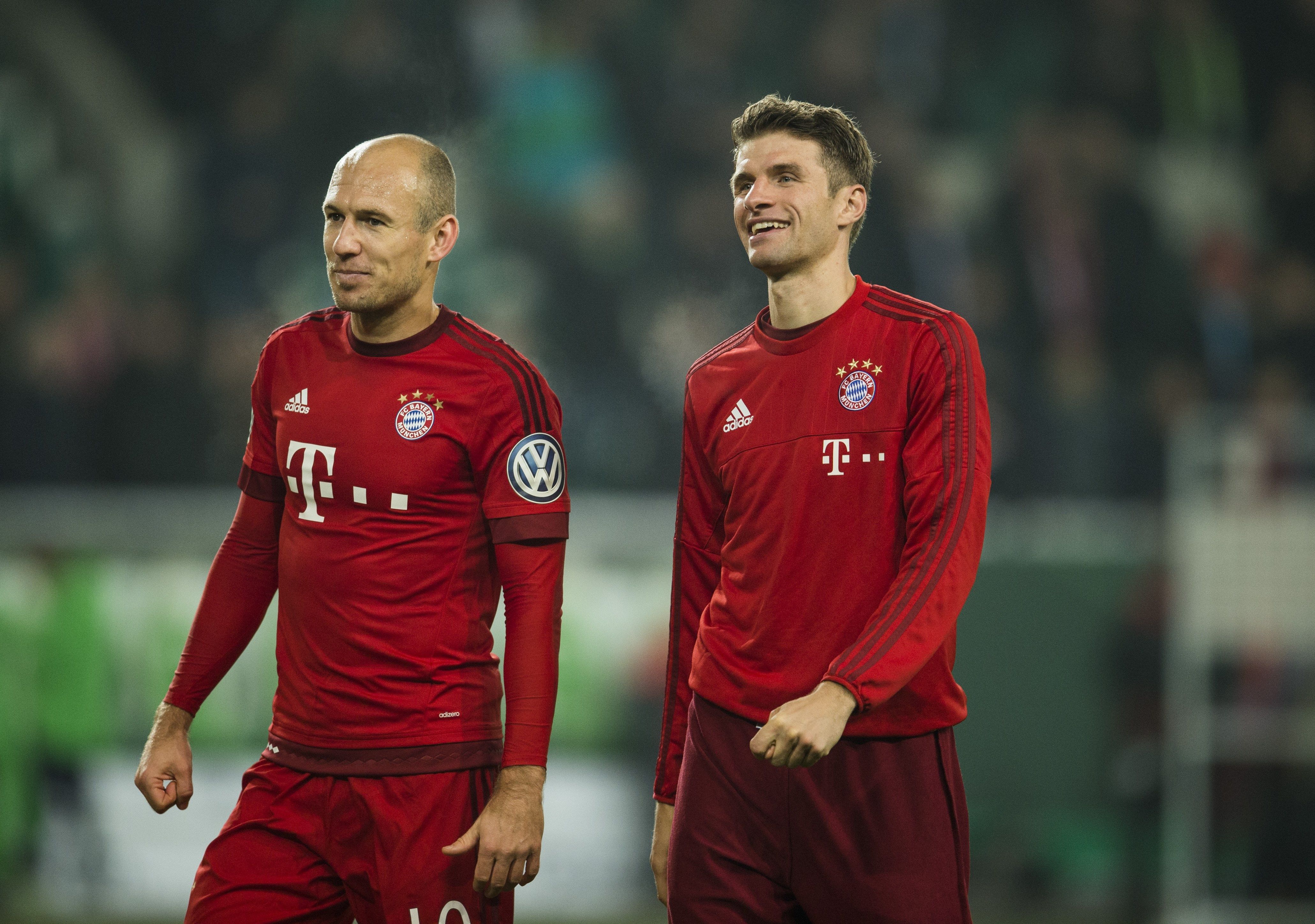 Arjen Robben & Thomas Muller