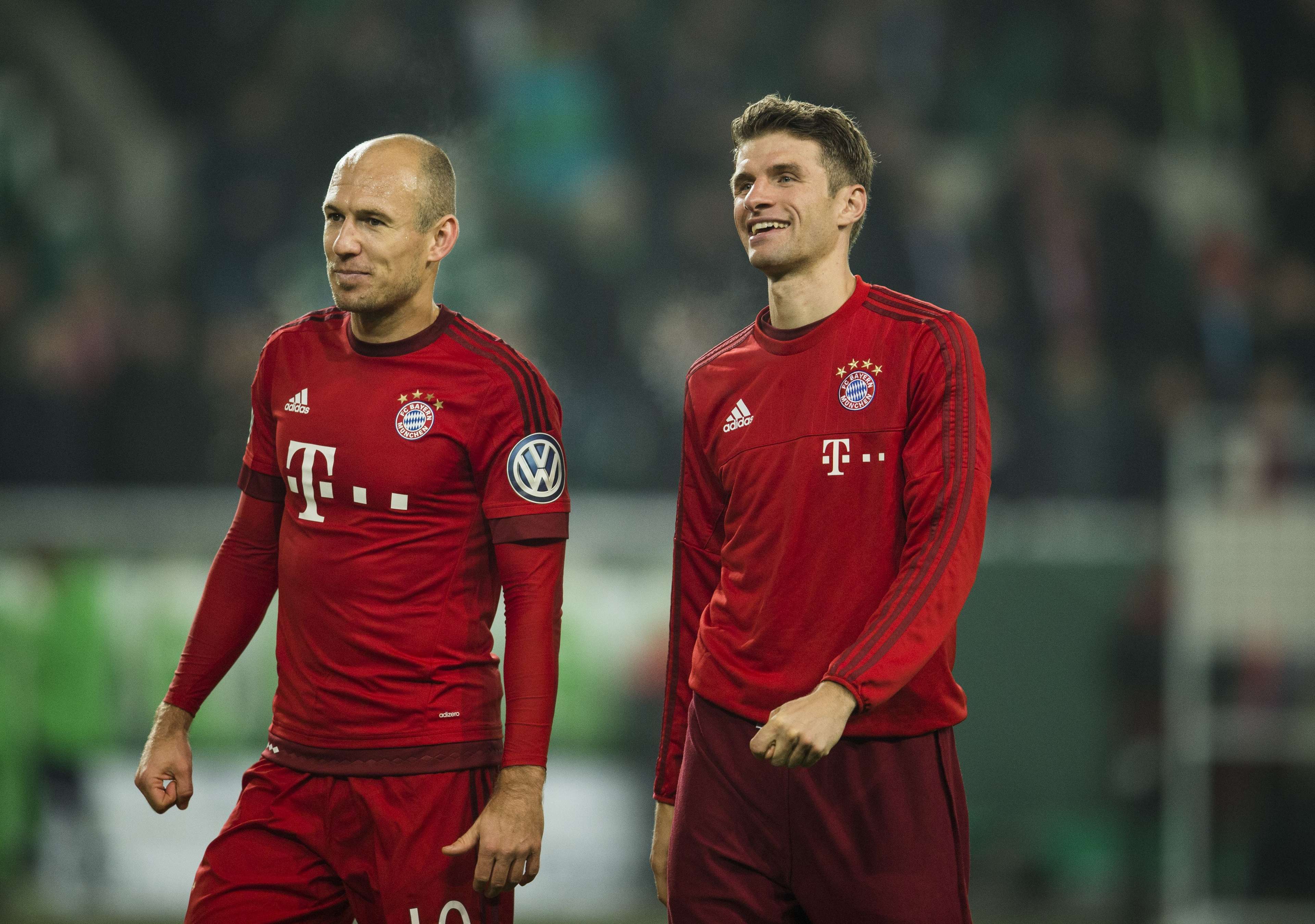 Arjen Robben & Thomas Muller