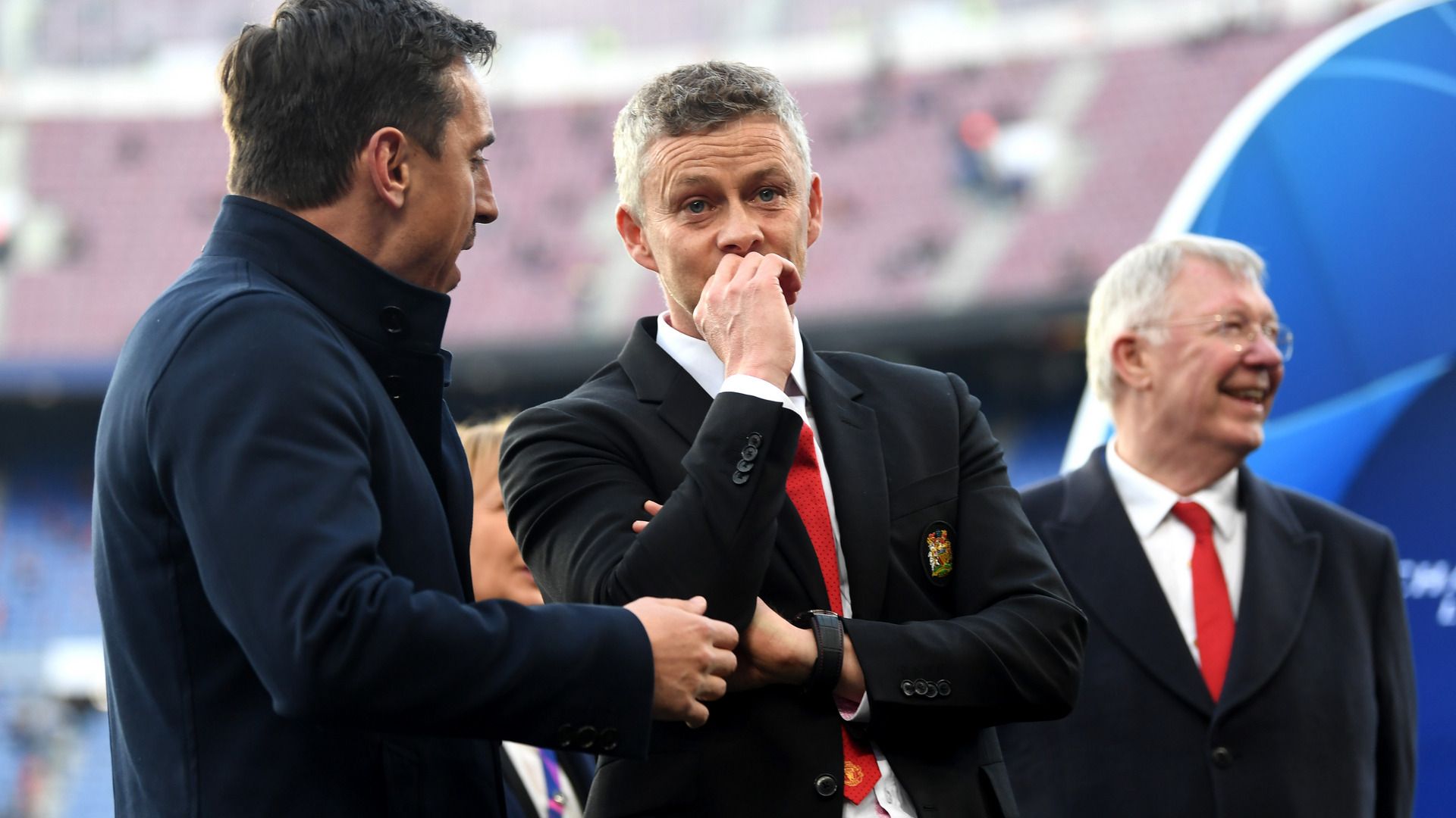 Ole Gunnar Solskjaer Gary Neville