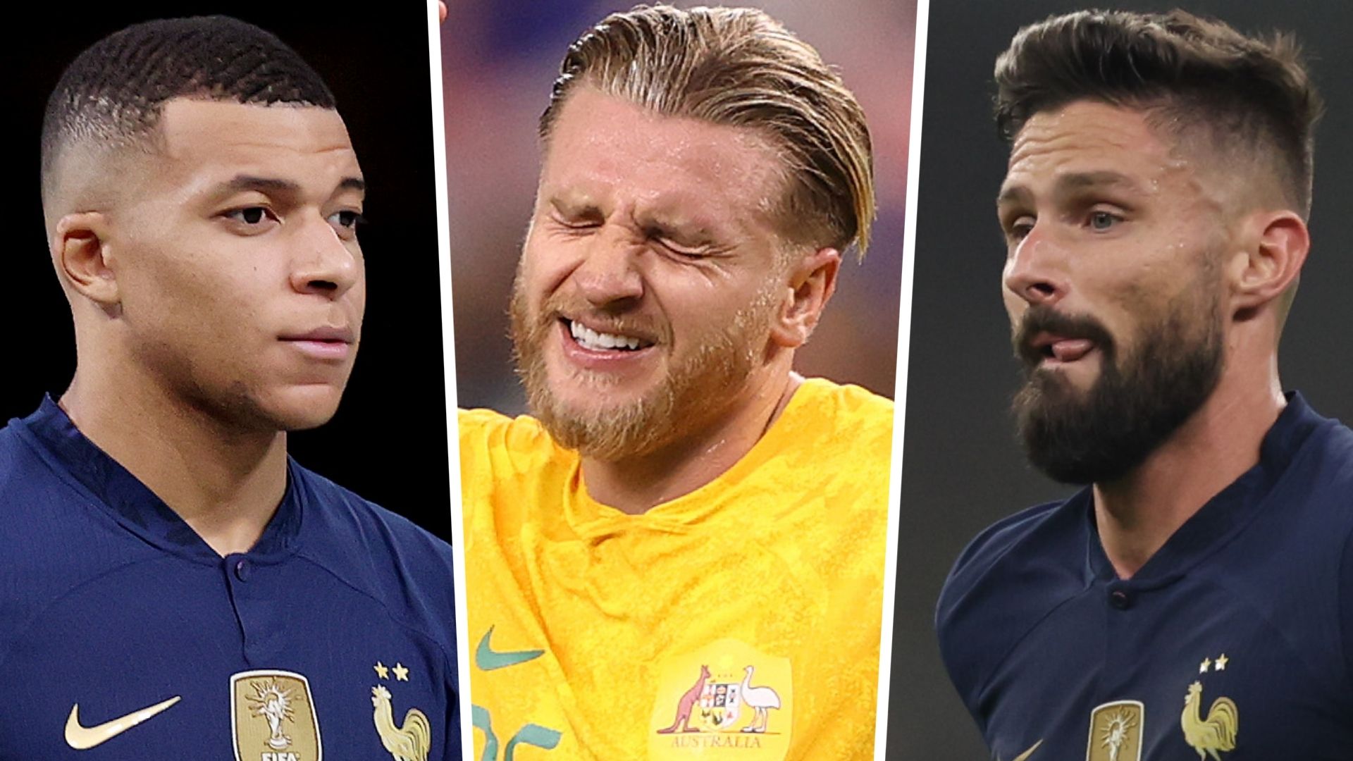 Kylian Mbappe Jason Cummings Olivier Giroud