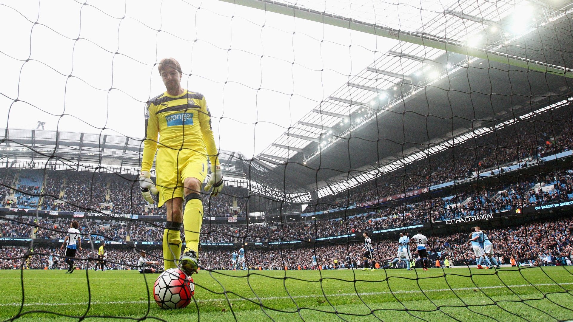 Tim Krul Newcastle United Manchester City