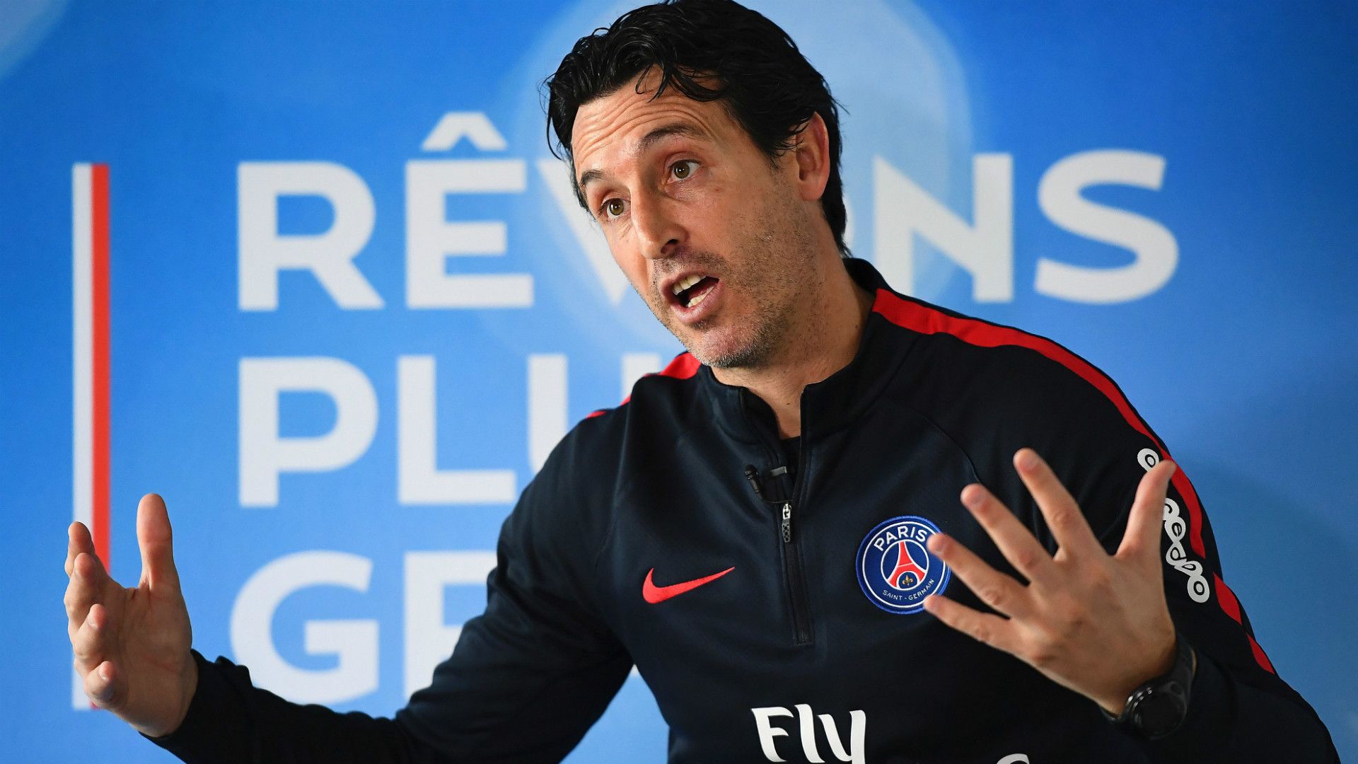 Unai Emery PSG 17112016