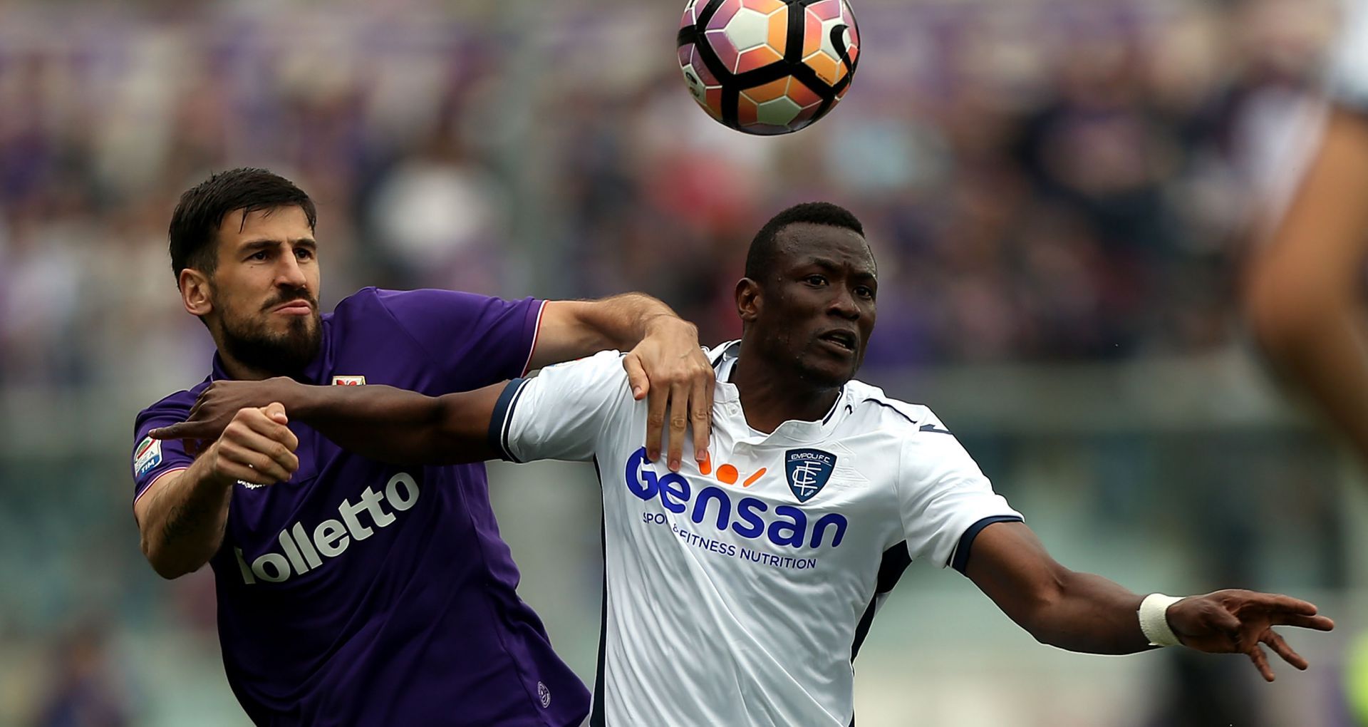 Nenad Tomovic Mame Thiam Fiorentina Empoli Serie A